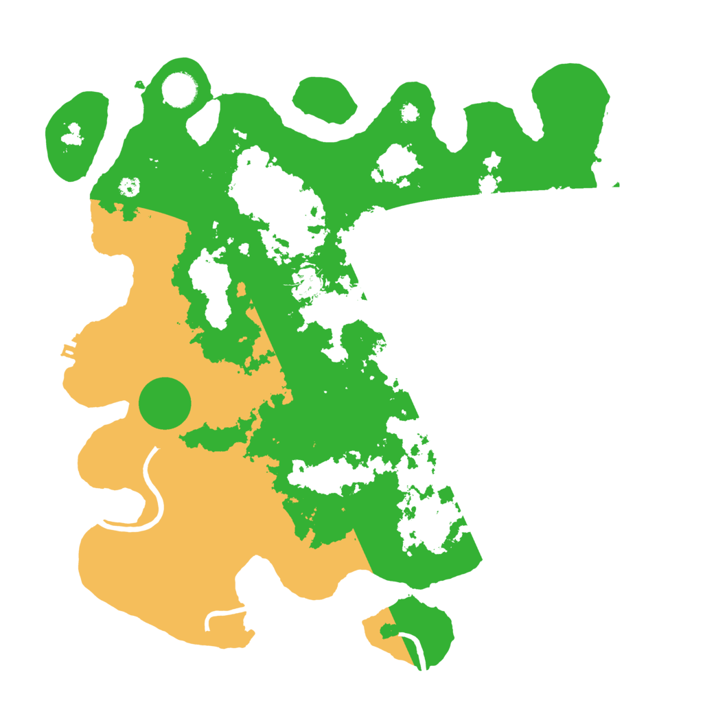 Biome Rust Map: Procedural Map, Size: 3550, Seed: 5709912