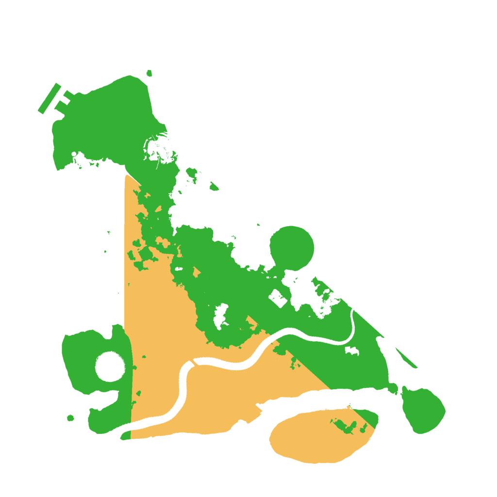 Biome Rust Map: Procedural Map, Size: 3000, Seed: 5027346