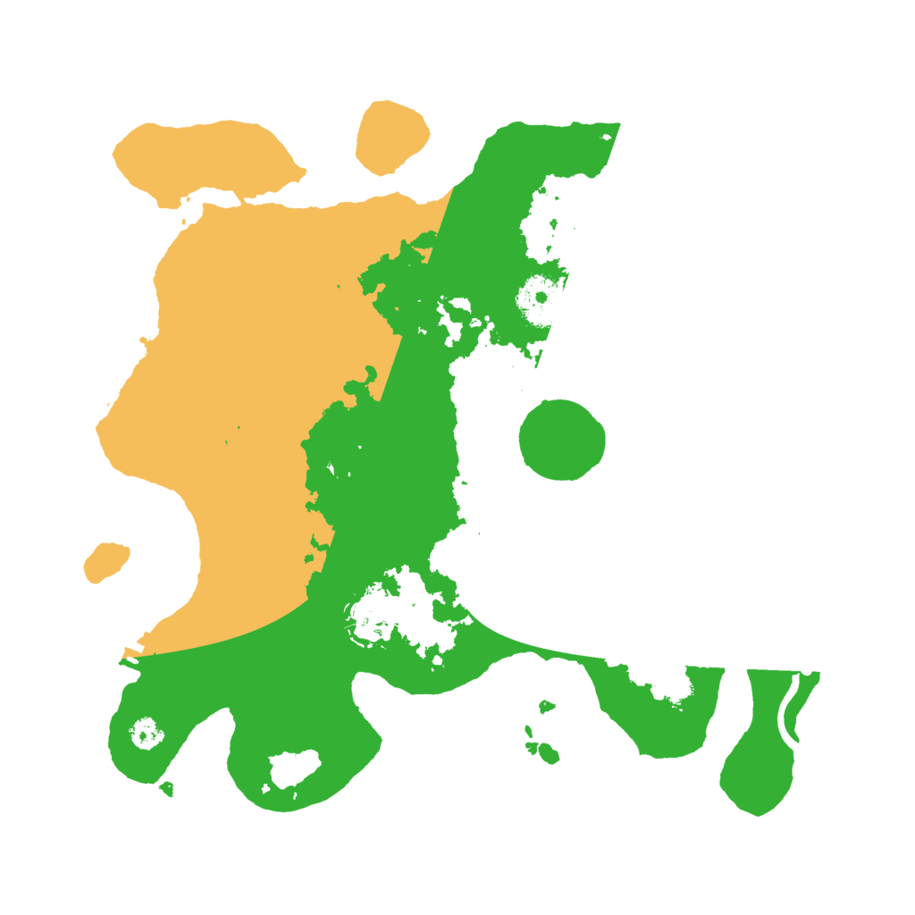 Biome Rust Map: Procedural Map, Size: 3000, Seed: 4552