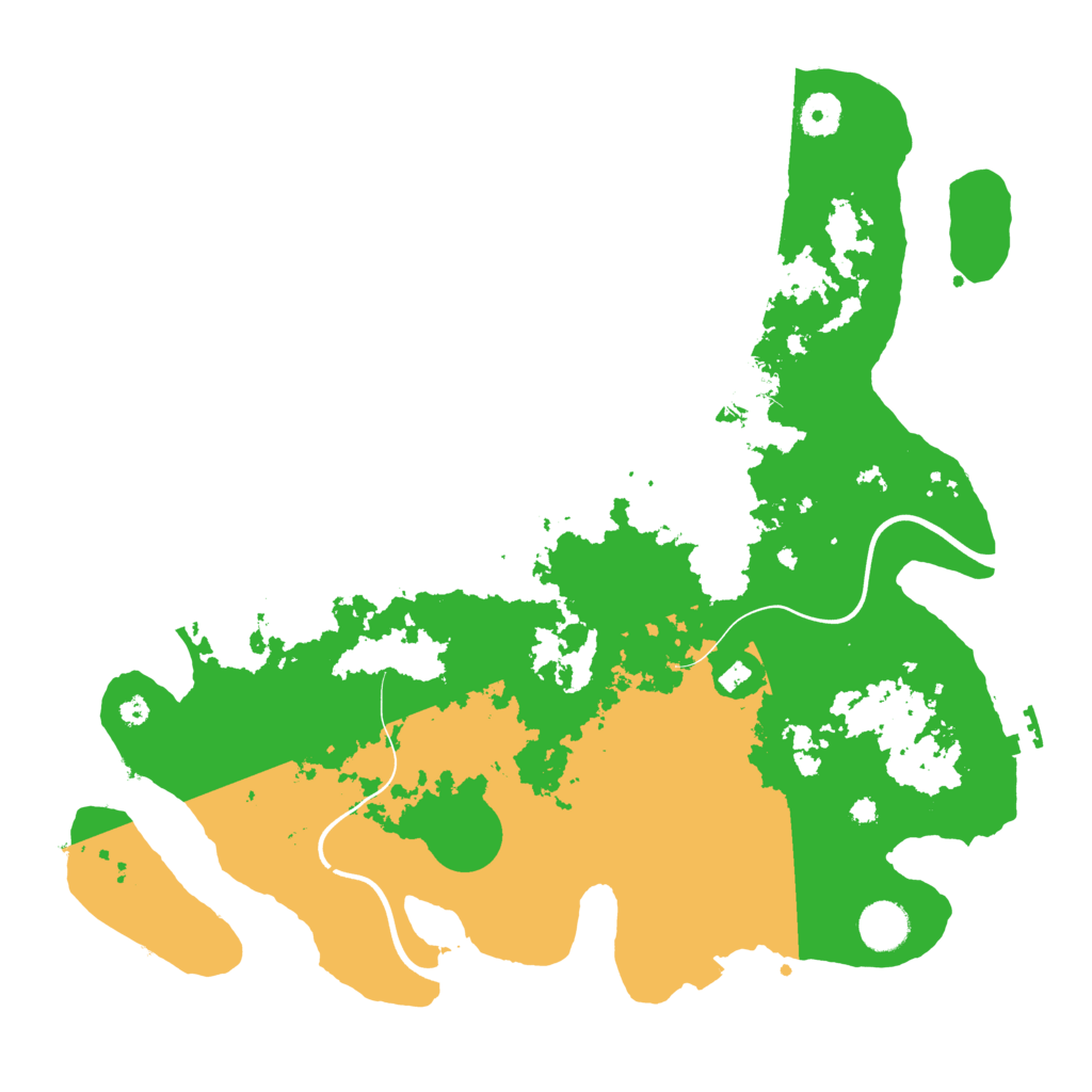 Biome Rust Map: Procedural Map, Size: 3850, Seed: 398441984