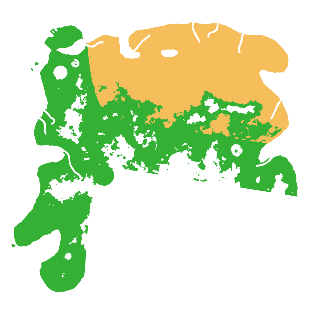 Biome Rust Map: Procedural Map, Size: 4100, Seed: 4827427