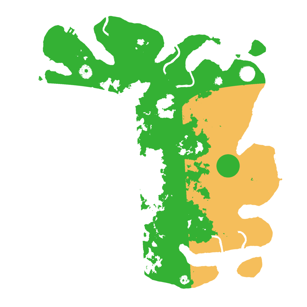 Biome Rust Map: Procedural Map, Size: 3500, Seed: 1804000028
