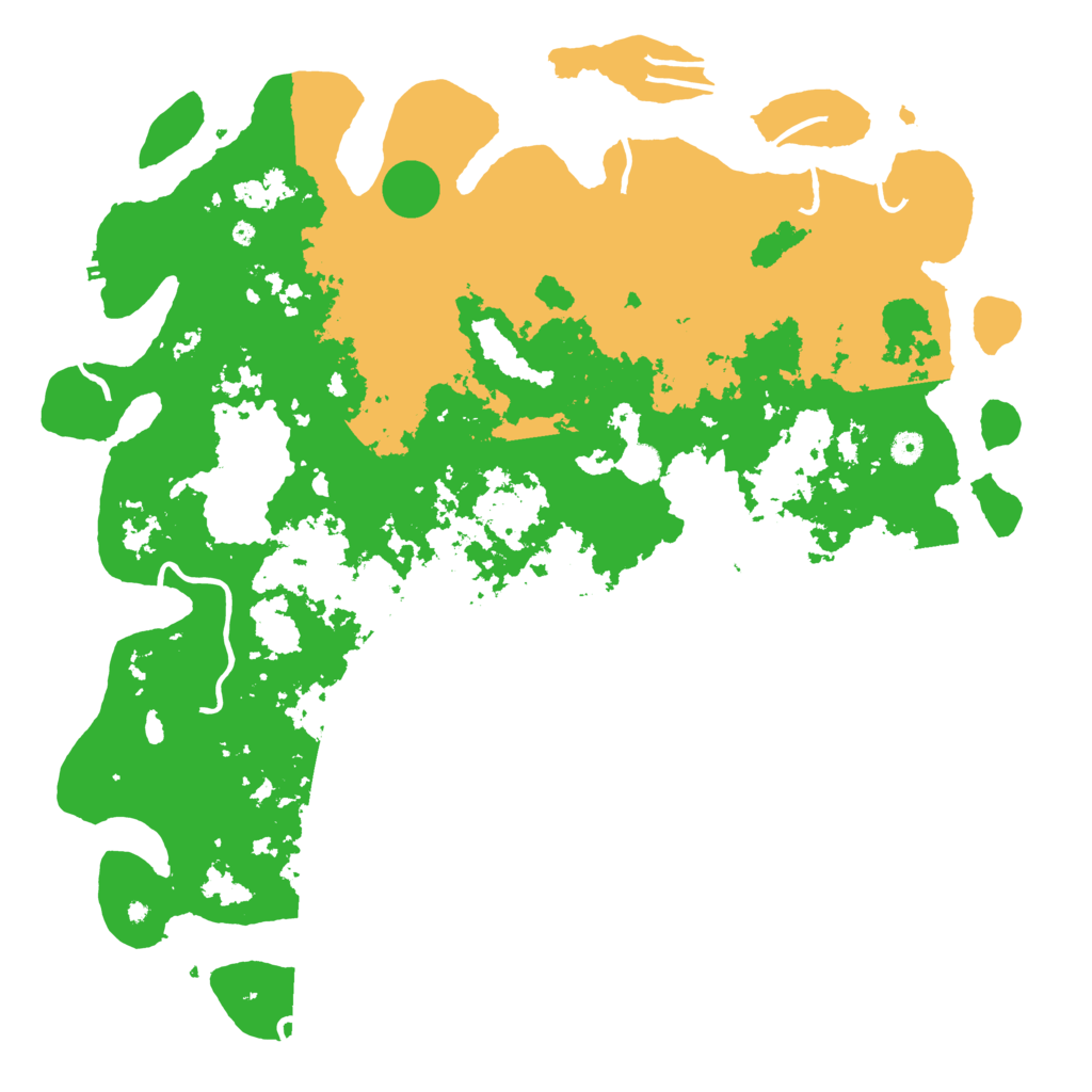 Biome Rust Map: Procedural Map, Size: 5000, Seed: 194508
