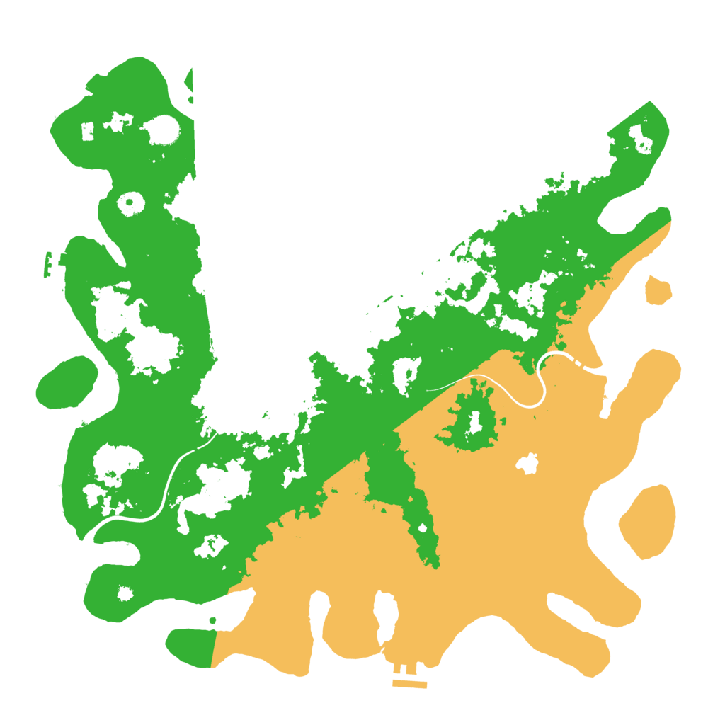 Biome Rust Map: Procedural Map, Size: 4250, Seed: 116549