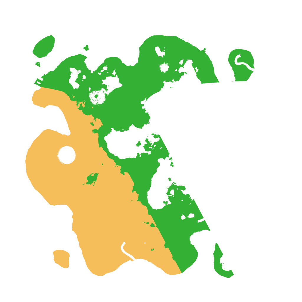 Biome Rust Map: Procedural Map, Size: 3000, Seed: 27679