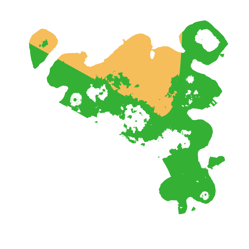 Biome Rust Map: Procedural Map, Size: 3000, Seed: 99376