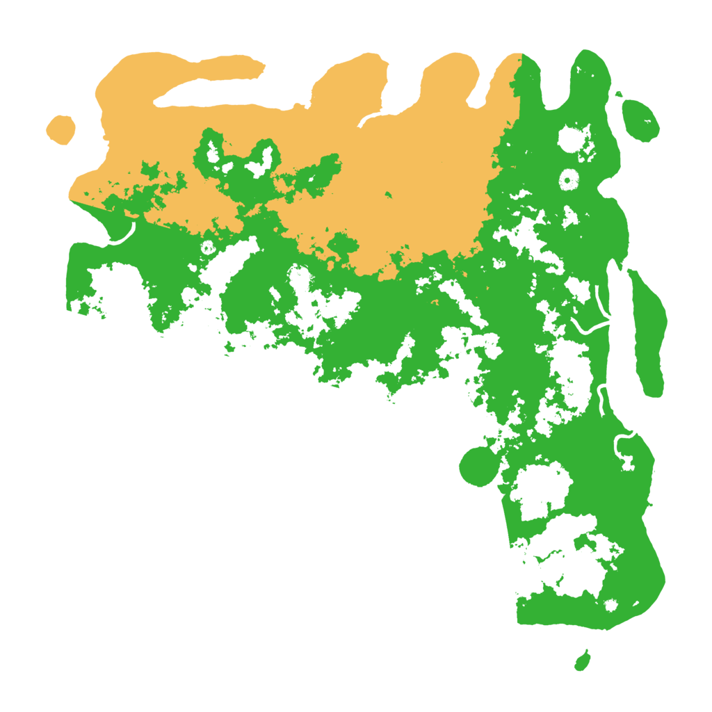 Biome Rust Map: Procedural Map, Size: 5069, Seed: 2147483647