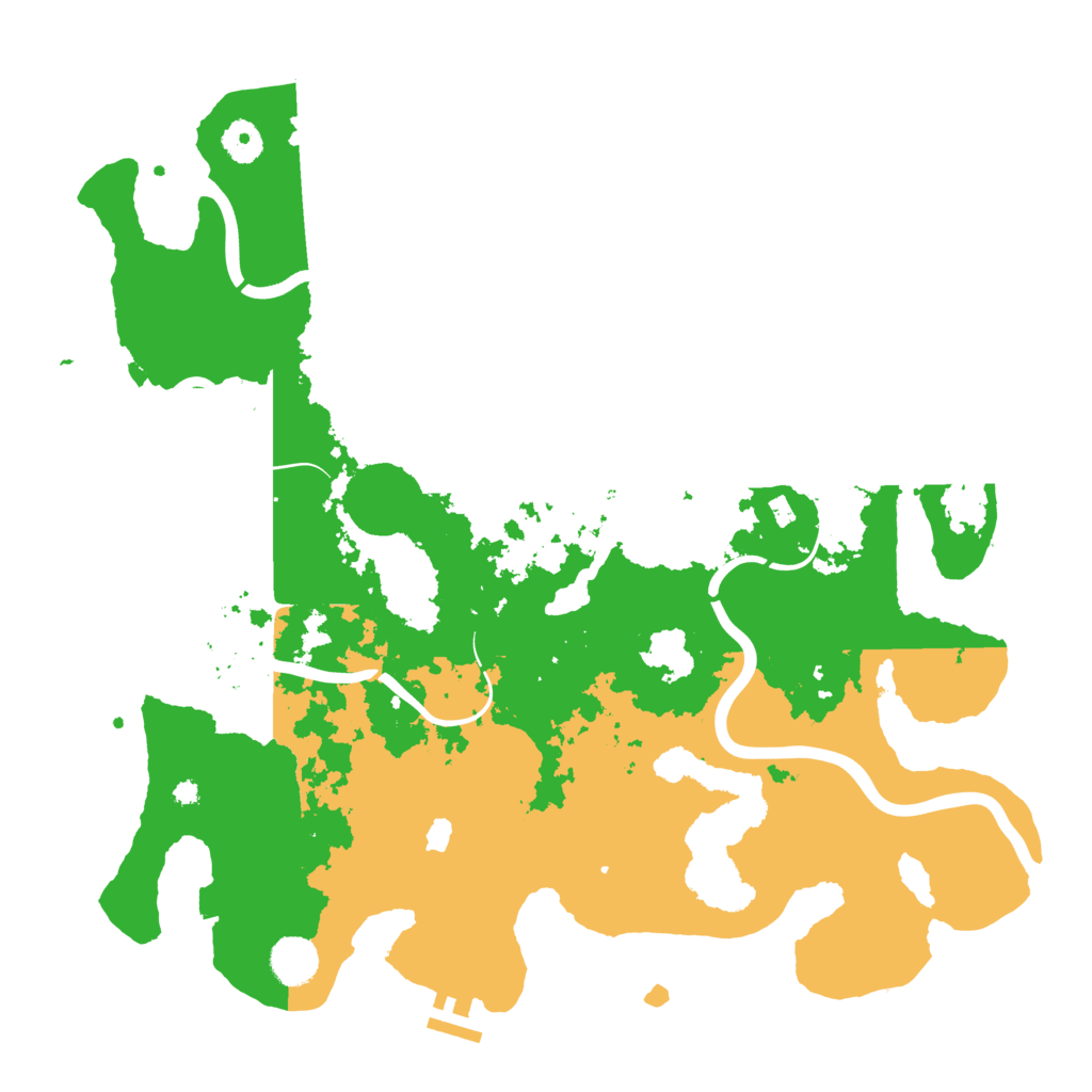 Biome Rust Map: Procedural Map, Size: 4000, Seed: 218099368