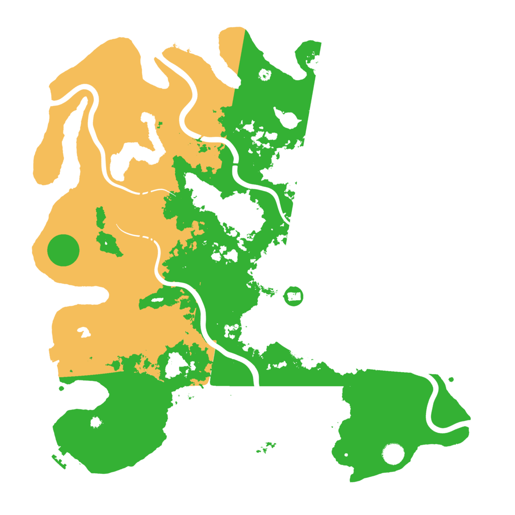 Biome Rust Map: Procedural Map, Size: 4250, Seed: 1085327099