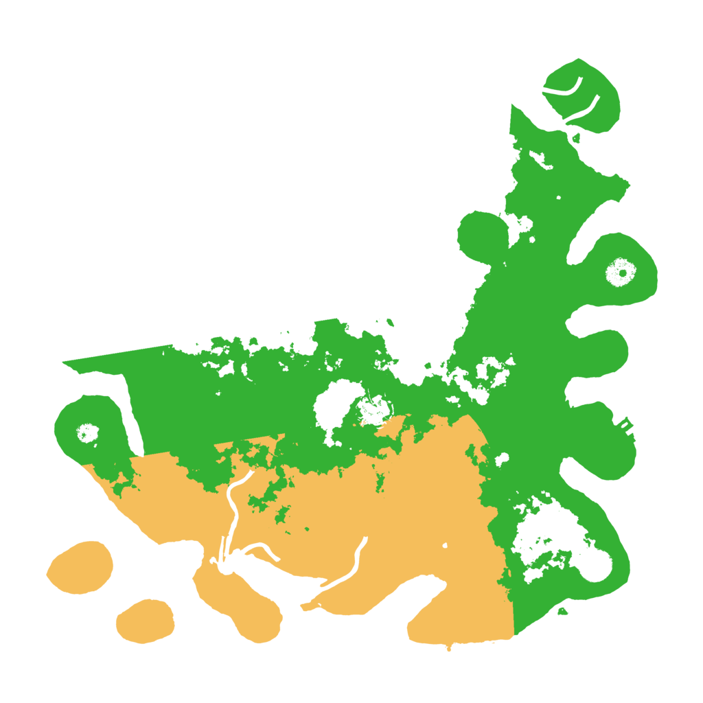 Biome Rust Map: Procedural Map, Size: 3750, Seed: 202867007