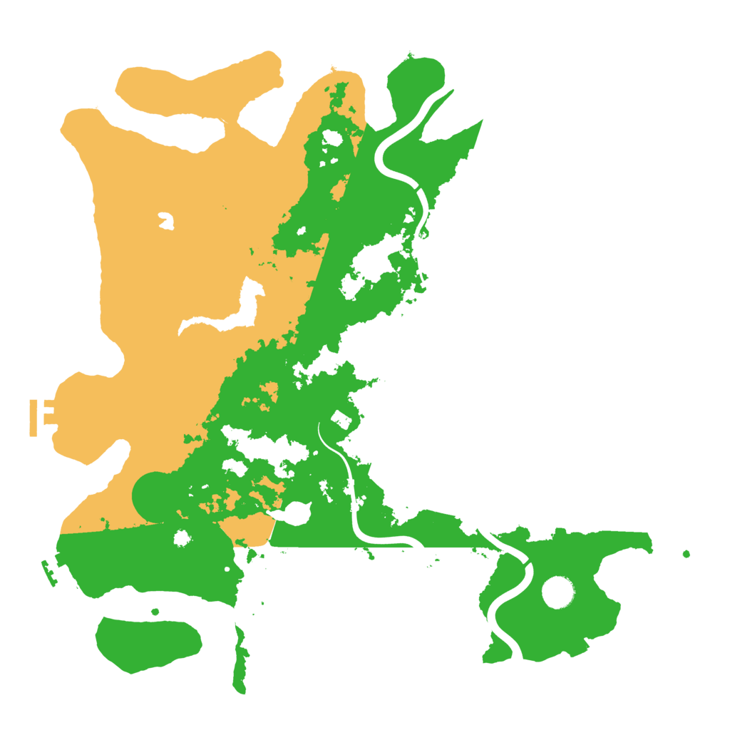 Biome Rust Map: Procedural Map, Size: 4000, Seed: 1882458425