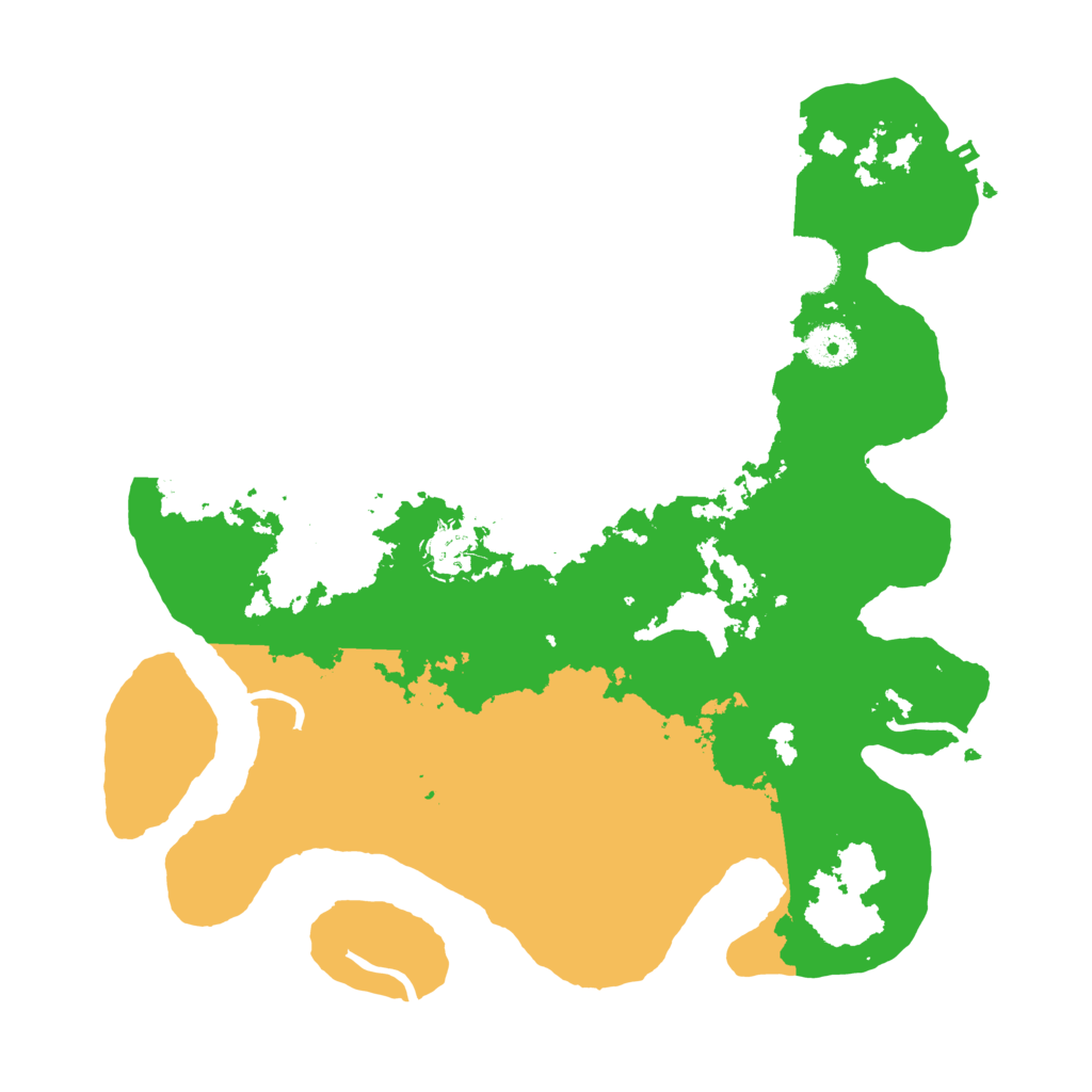 Biome Rust Map: Procedural Map, Size: 3500, Seed: 2143367122