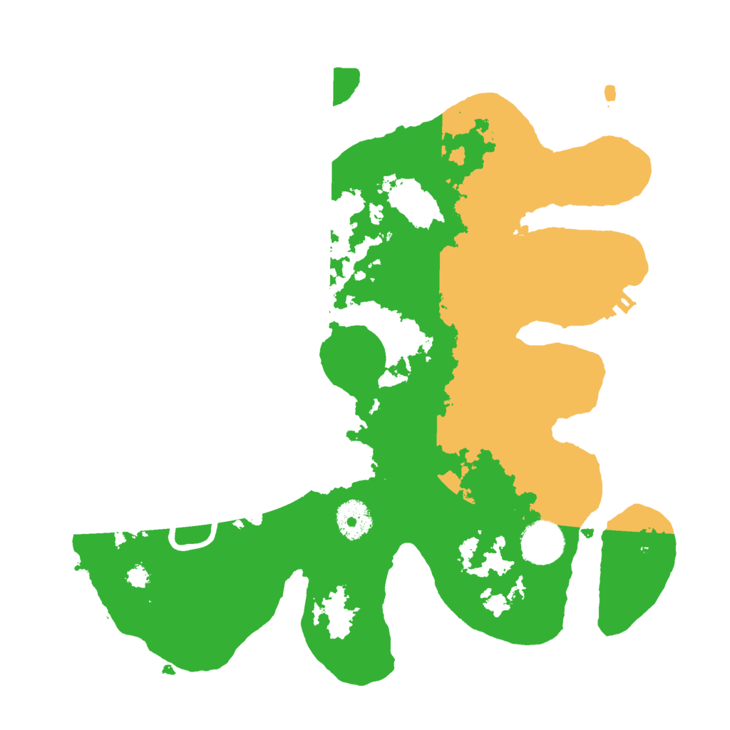 Biome Rust Map: Procedural Map, Size: 3000, Seed: 190985