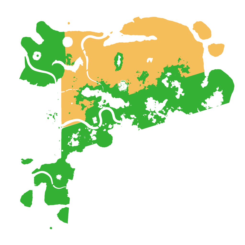 Biome Rust Map: Procedural Map, Size: 4250, Seed: 4123769