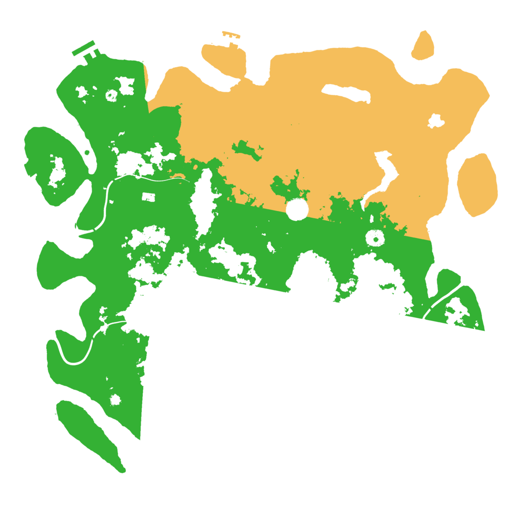 Biome Rust Map: Procedural Map, Size: 4300, Seed: 6831742
