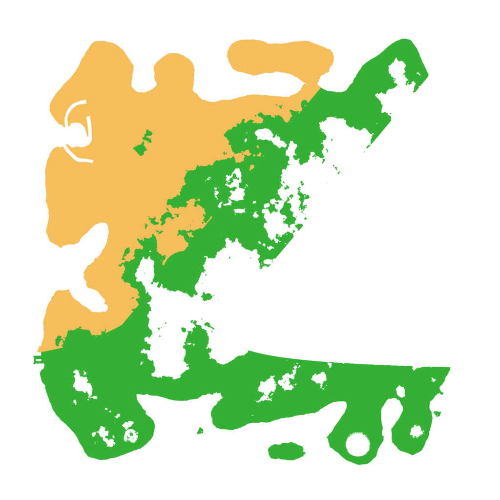 Biome Rust Map: Procedural Map, Size: 3700, Seed: 50172767