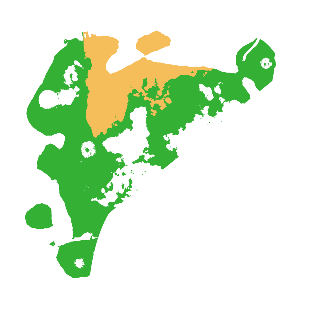 Biome Rust Map: Procedural Map, Size: 3000, Seed: 1405505892