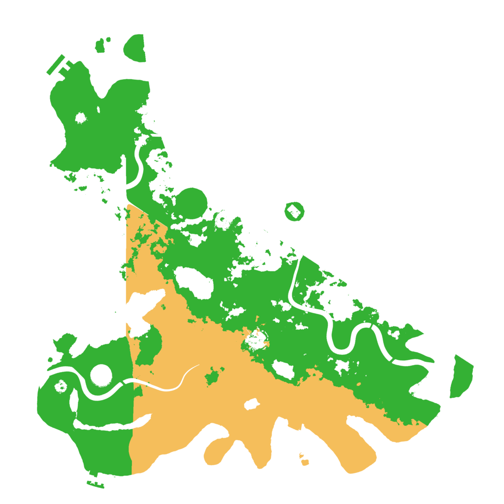 Biome Rust Map: Procedural Map, Size: 4250, Seed: 74237522