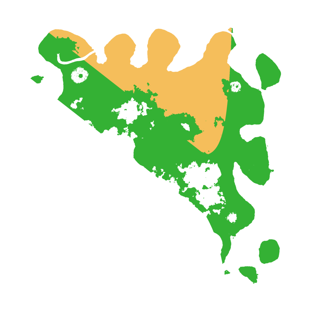 Biome Rust Map: Procedural Map, Size: 3000, Seed: 3571426