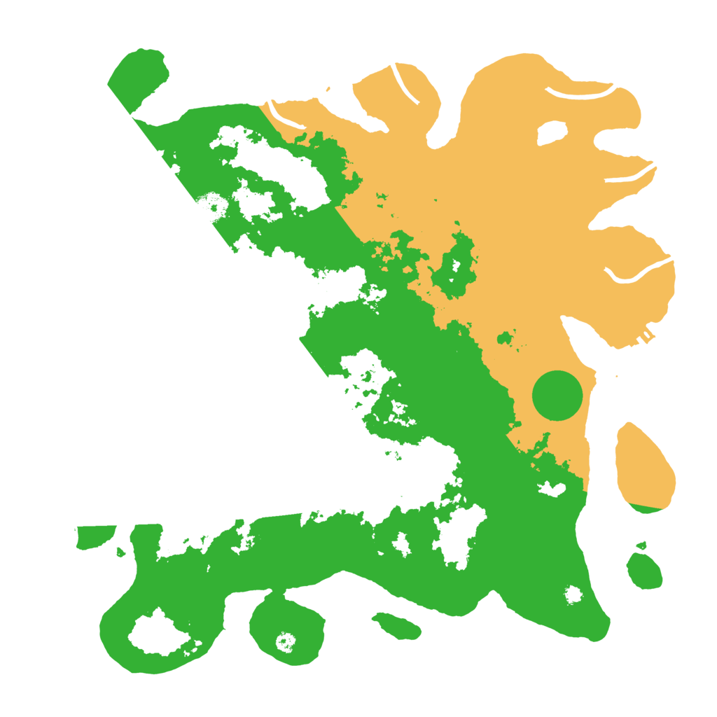 Biome Rust Map: Procedural Map, Size: 3750, Seed: 6433018