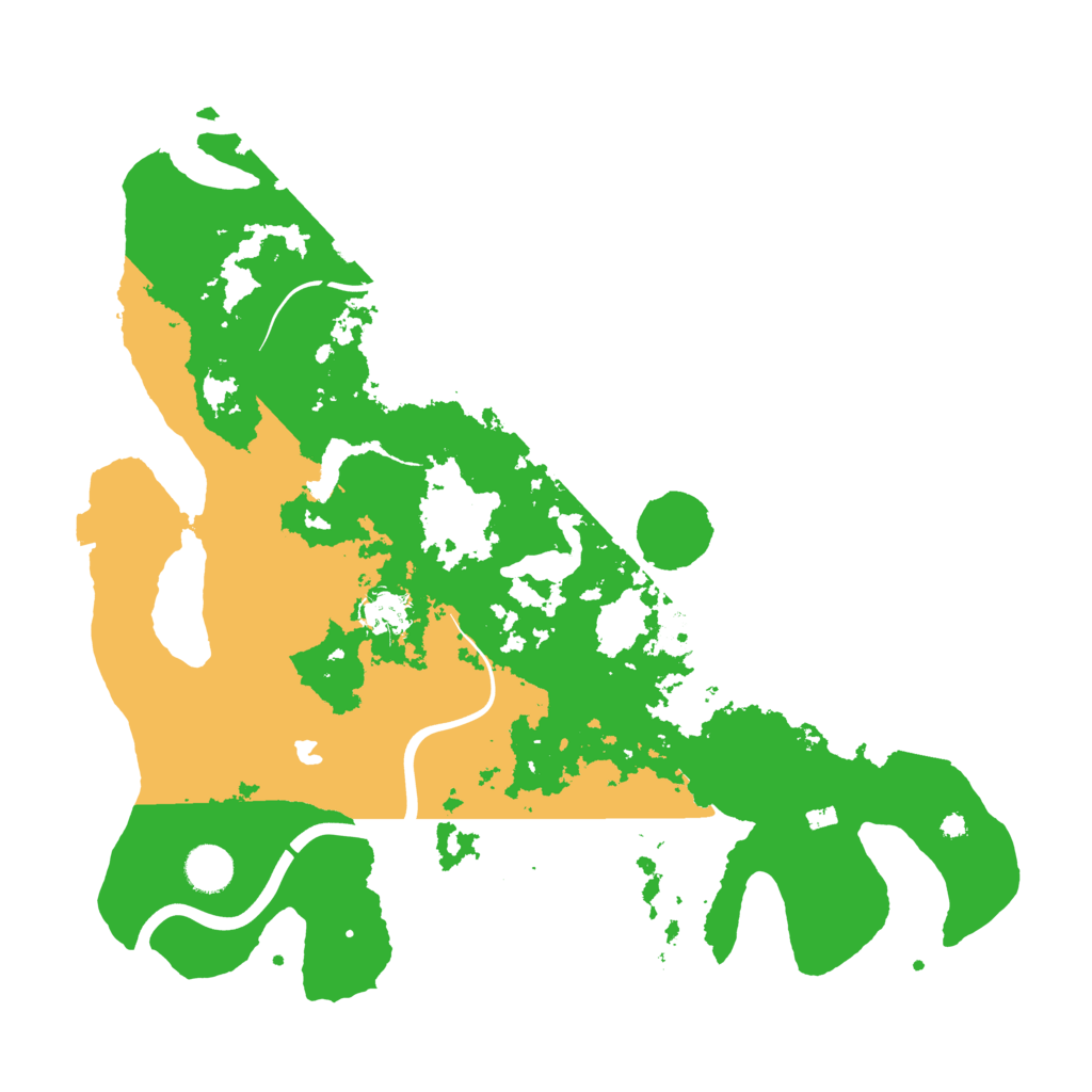 Biome Rust Map: Procedural Map, Size: 4000, Seed: 8573001