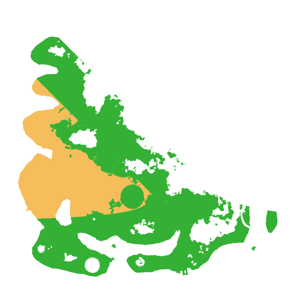 Biome Rust Map: Procedural Map, Size: 3500, Seed: 677901662