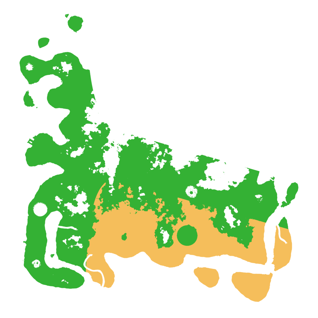 Biome Rust Map: Procedural Map, Size: 4100, Seed: 54571348