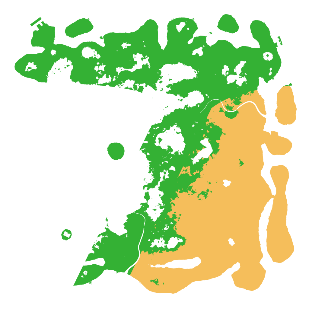 Biome Rust Map: Procedural Map, Size: 5000, Seed: 223118348