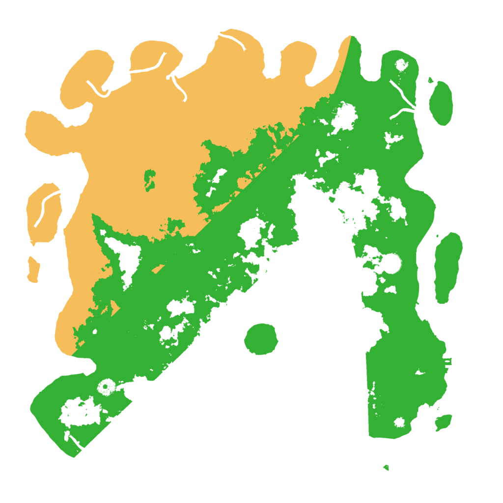 Biome Rust Map: Procedural Map, Size: 4400, Seed: 40230025