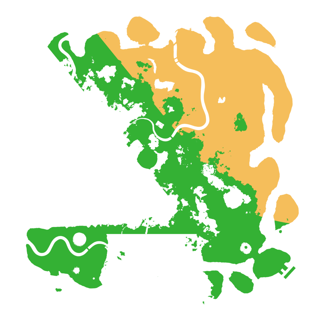 Biome Rust Map: Procedural Map, Size: 4250, Seed: 17183559