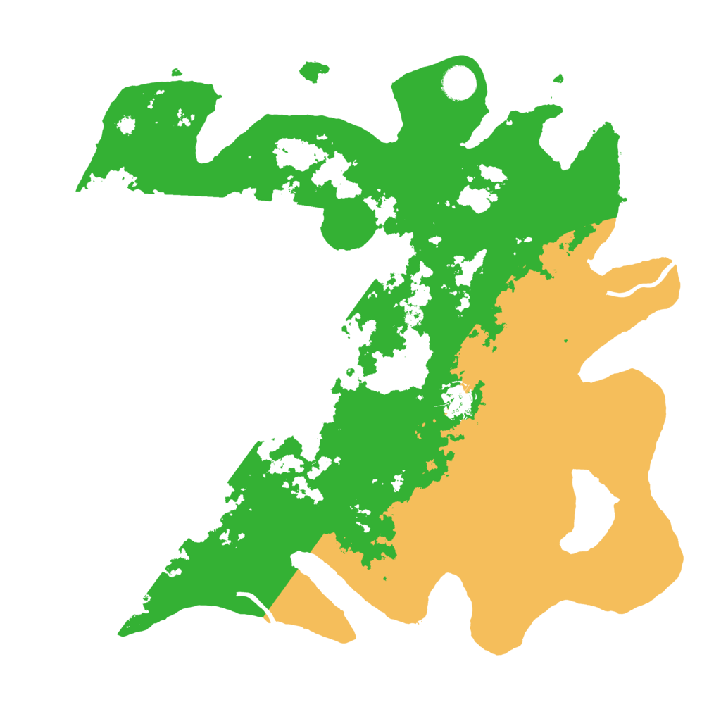 Biome Rust Map: Procedural Map, Size: 3700, Seed: 1158416362