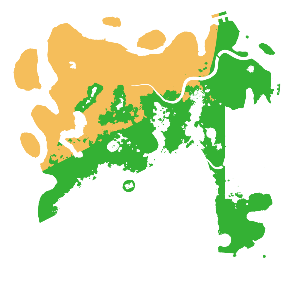 Biome Rust Map: Procedural Map, Size: 4000, Seed: 221117