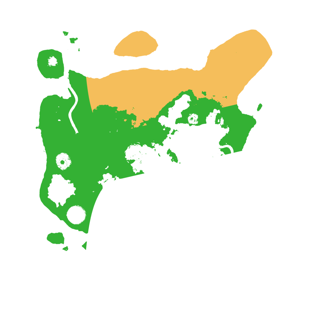 Biome Rust Map: Procedural Map, Size: 3000, Seed: 1123892175