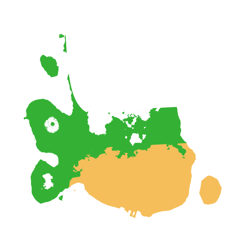 Biome Rust Map: Procedural Map, Size: 2500, Seed: 1699595339