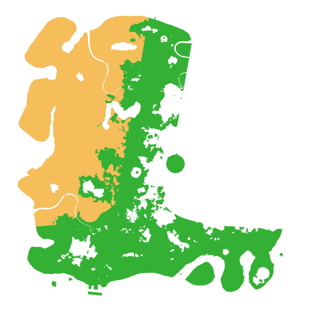 Biome Rust Map: Procedural Map, Size: 4500, Seed: 71974337