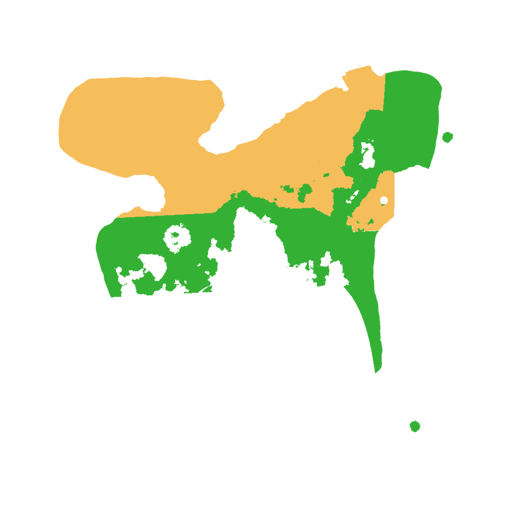 Biome Rust Map: Procedural Map, Size: 2000, Seed: 1650935257