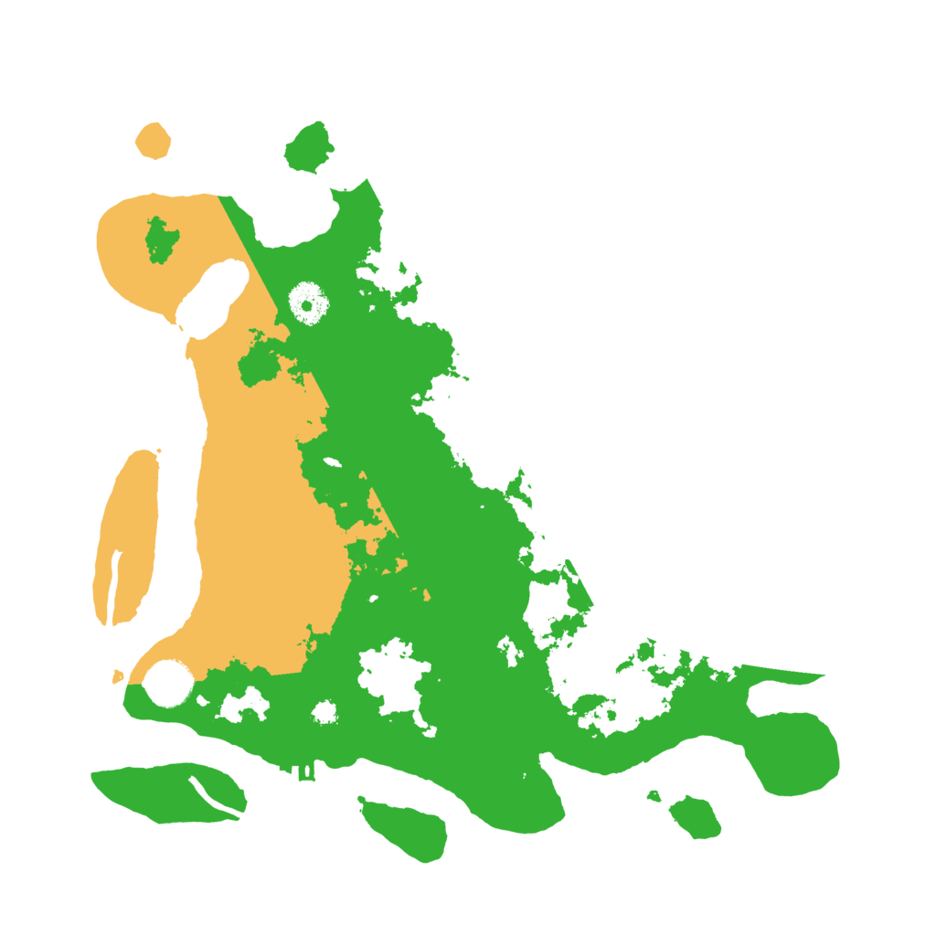 Biome Rust Map: Procedural Map, Size: 3500, Seed: 1184874255