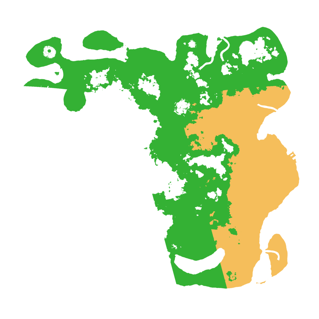 Biome Rust Map: Procedural Map, Size: 3850, Seed: 78628289