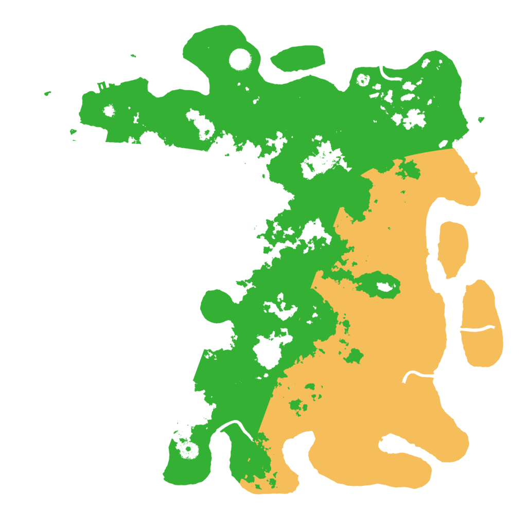 Biome Rust Map: Procedural Map, Size: 4250, Seed: 1233172452