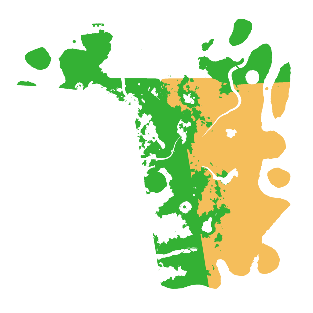 Biome Rust Map: Procedural Map, Size: 4000, Seed: 291034771