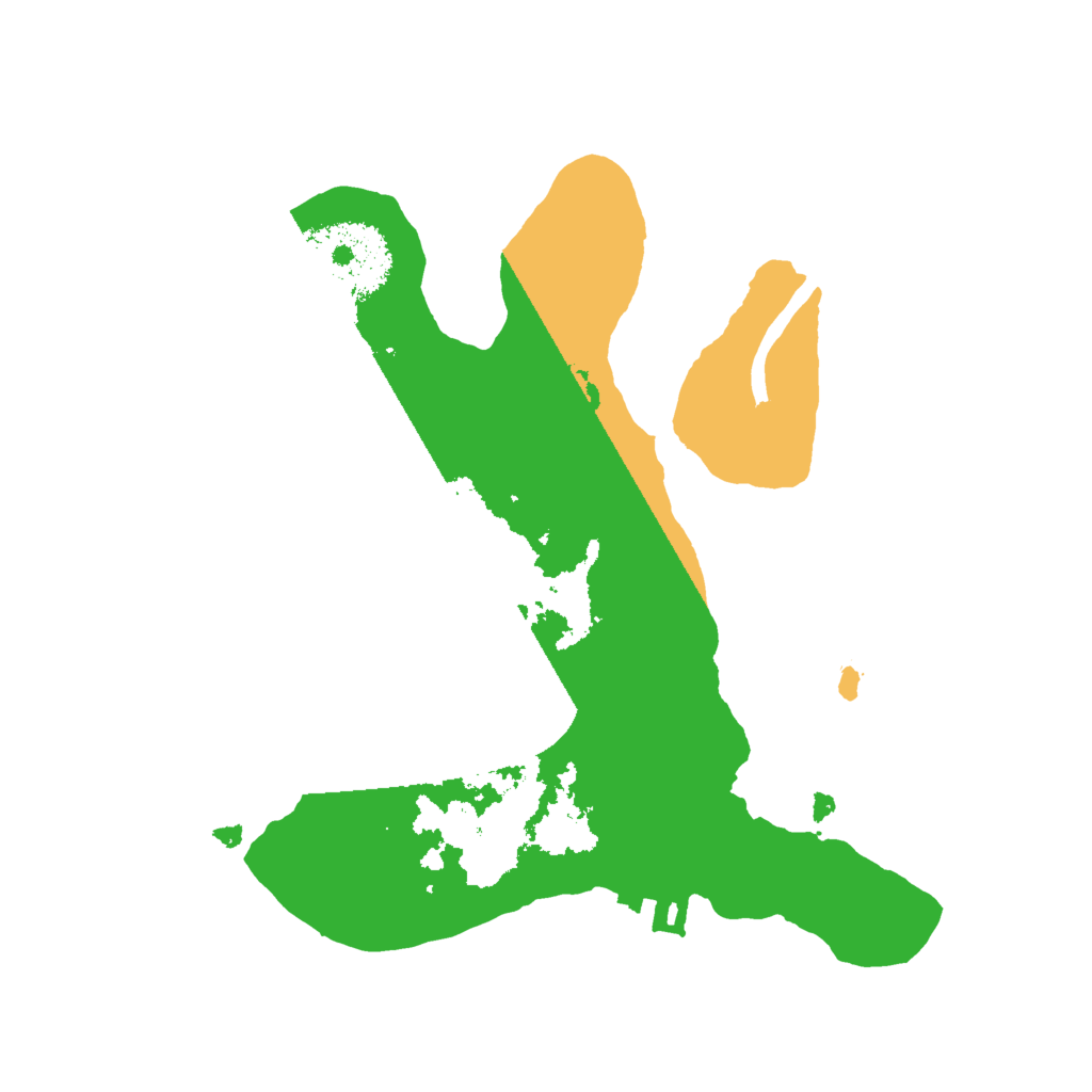 Biome Rust Map: Procedural Map, Size: 2000, Seed: 58332440