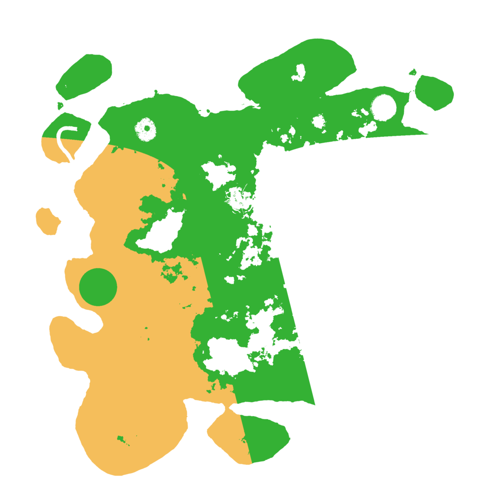 Biome Rust Map: Procedural Map, Size: 3500, Seed: 1995738423
