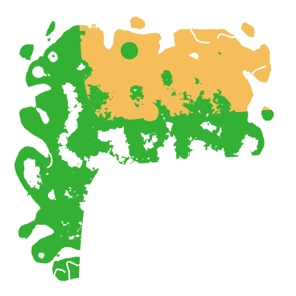 Biome Rust Map: Procedural Map, Size: 4500, Seed: 1441243999