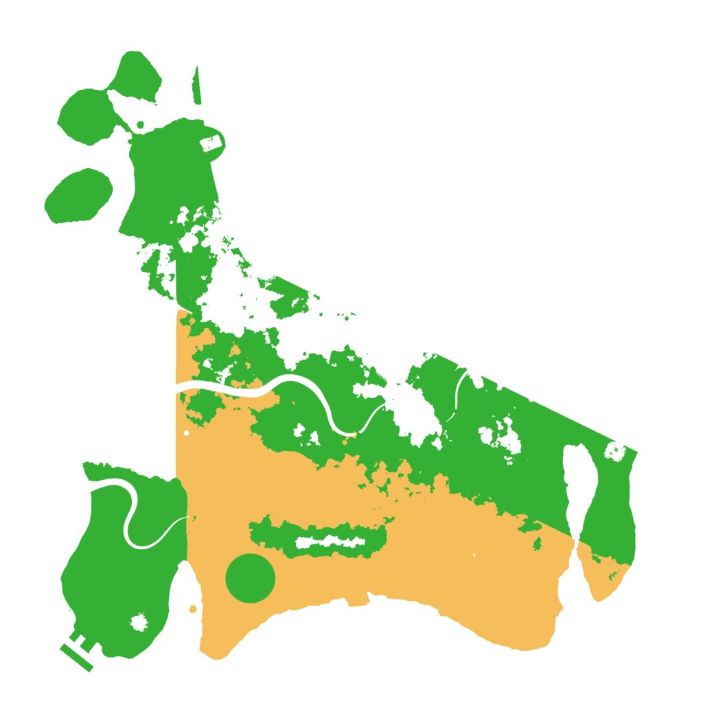 Biome Rust Map: Procedural Map, Size: 3750, Seed: 78003142