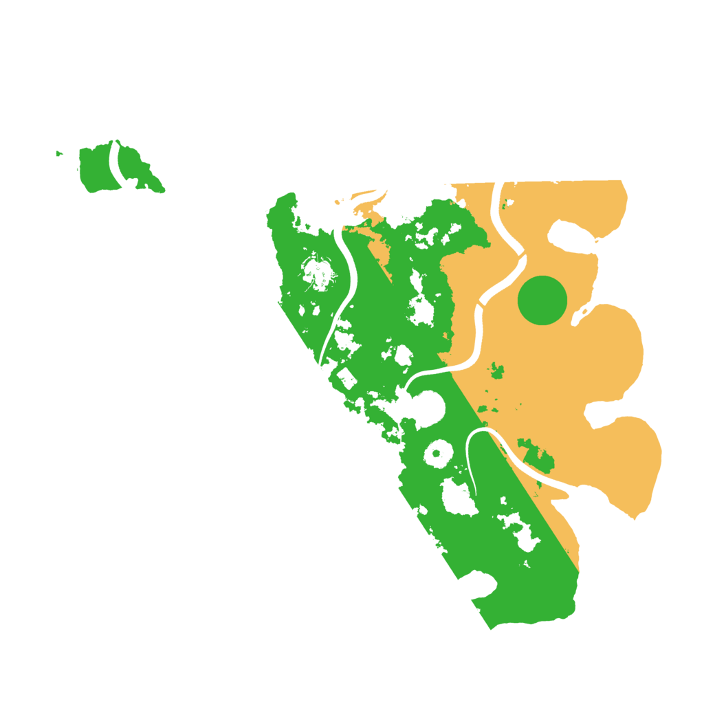 Biome Rust Map: Procedural Map, Size: 3750, Seed: 89421085
