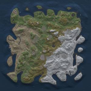 Thumbnail Rust Map: Procedural Map, Size: 4250, Seed: 58849312, 17 Monuments