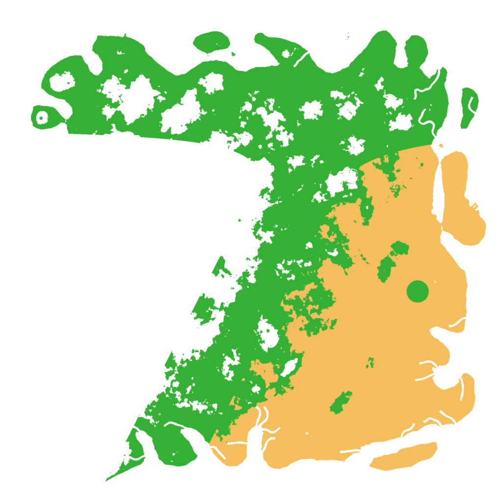 Biome Rust Map: Procedural Map, Size: 6000, Seed: 98242