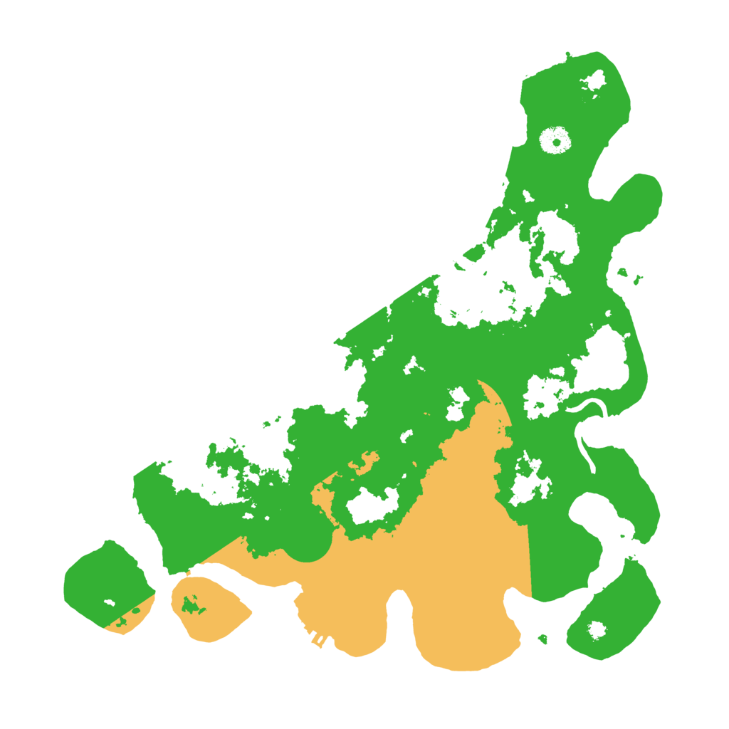 Biome Rust Map: Procedural Map, Size: 3750, Seed: 146263232