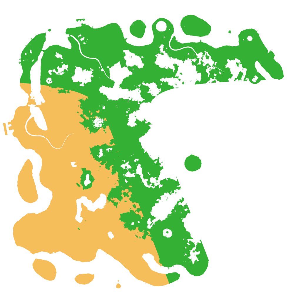 Biome Rust Map: Procedural Map, Size: 5000, Seed: 123654789