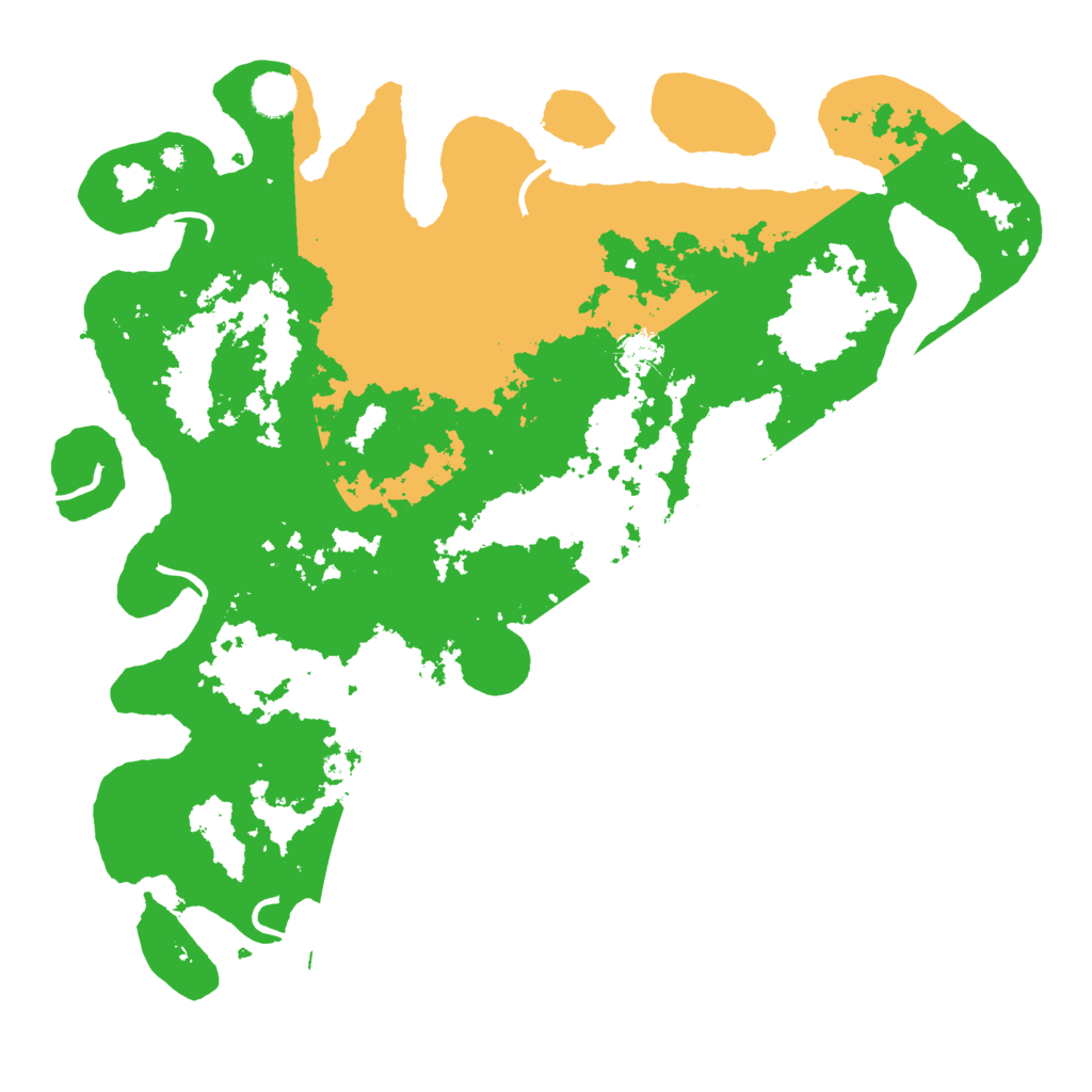Biome Rust Map: Procedural Map, Size: 4250, Seed: 1891636862
